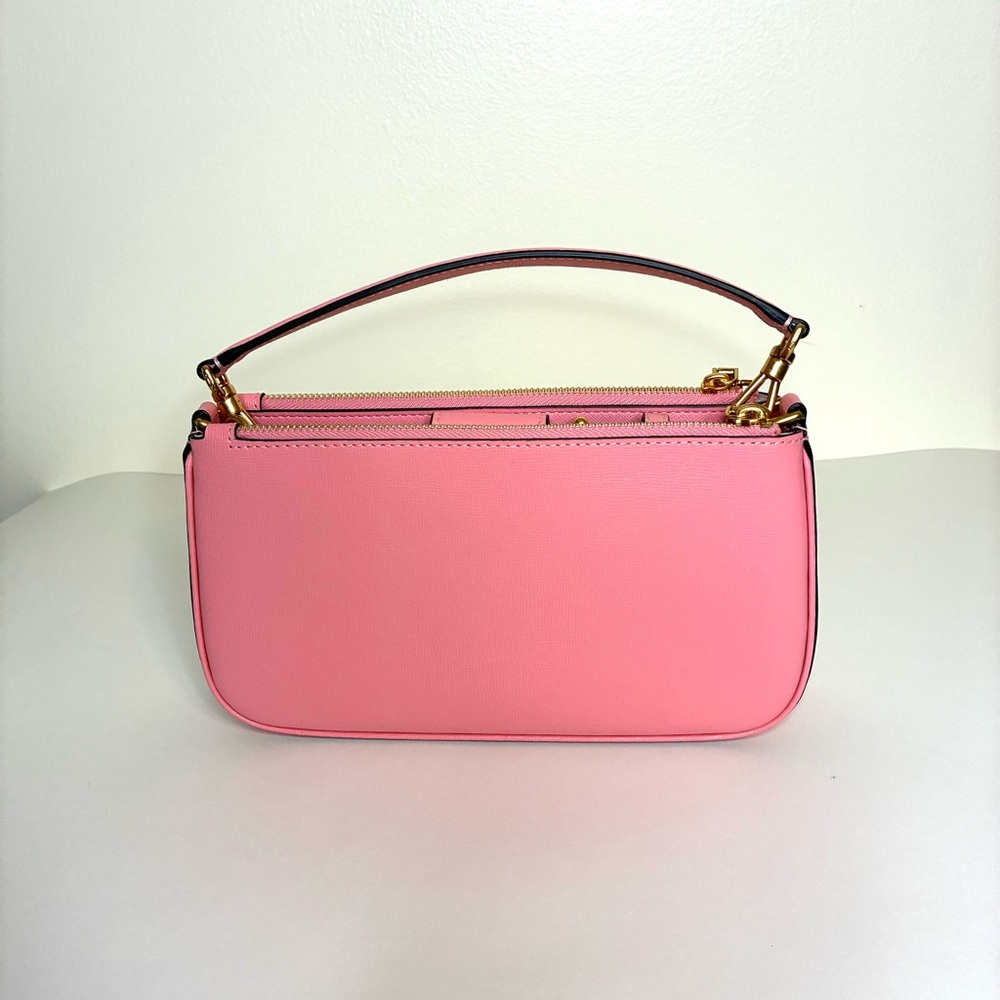 Kate Spade Small Coral Pink Shoulder Bag - Picture 2 of 11